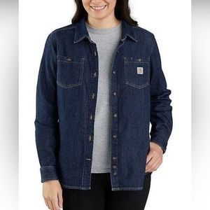Women’s Carharrt jacket denim all season jacket brand new with tags!!